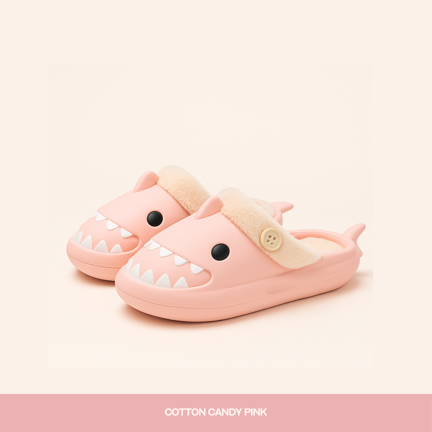 Shark Warmies Plush Slides