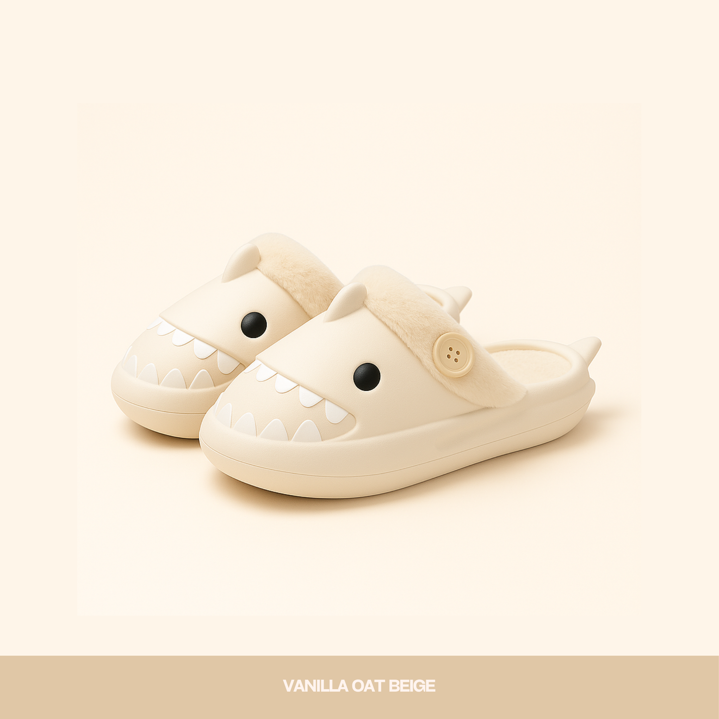 Shark Warmies Plush Slides